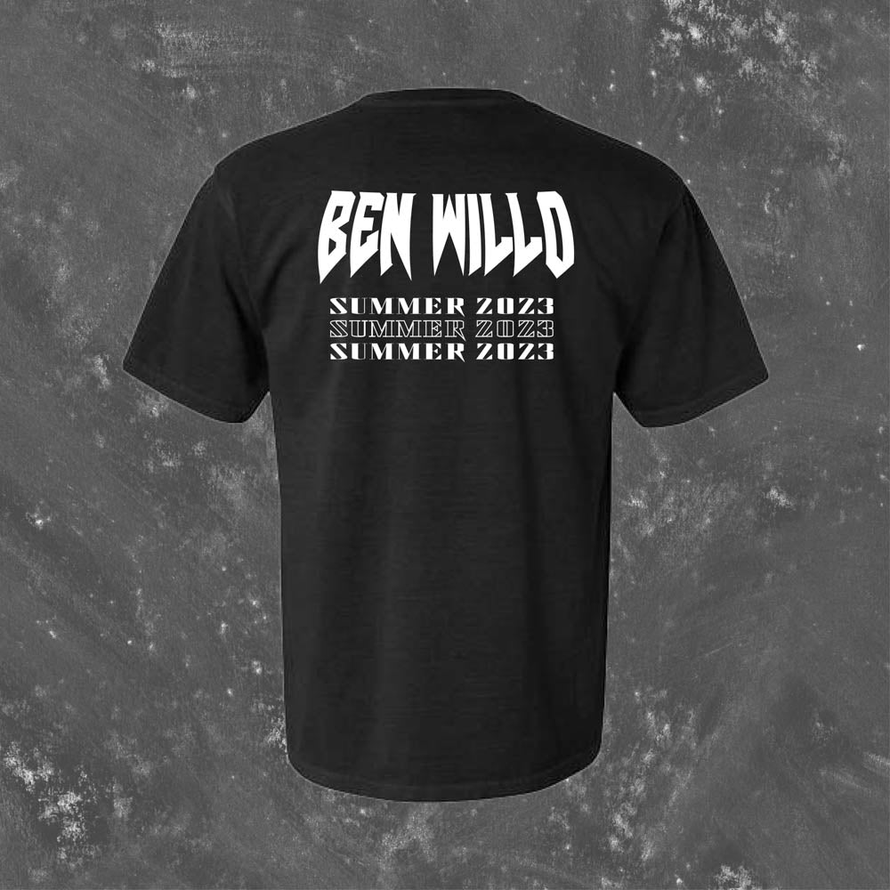 Ben Willo - Summer 2023 - Black T-Shirt