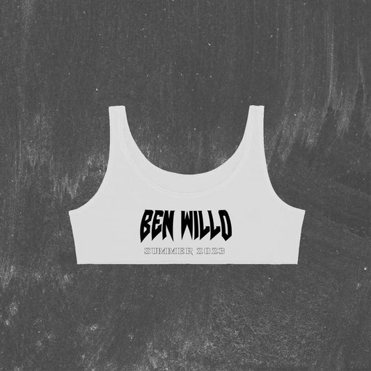 Ben Willo - Summer 2023 - White Crop Tank Top